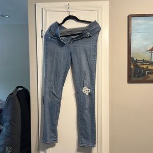 High rise skinny Levi jeans